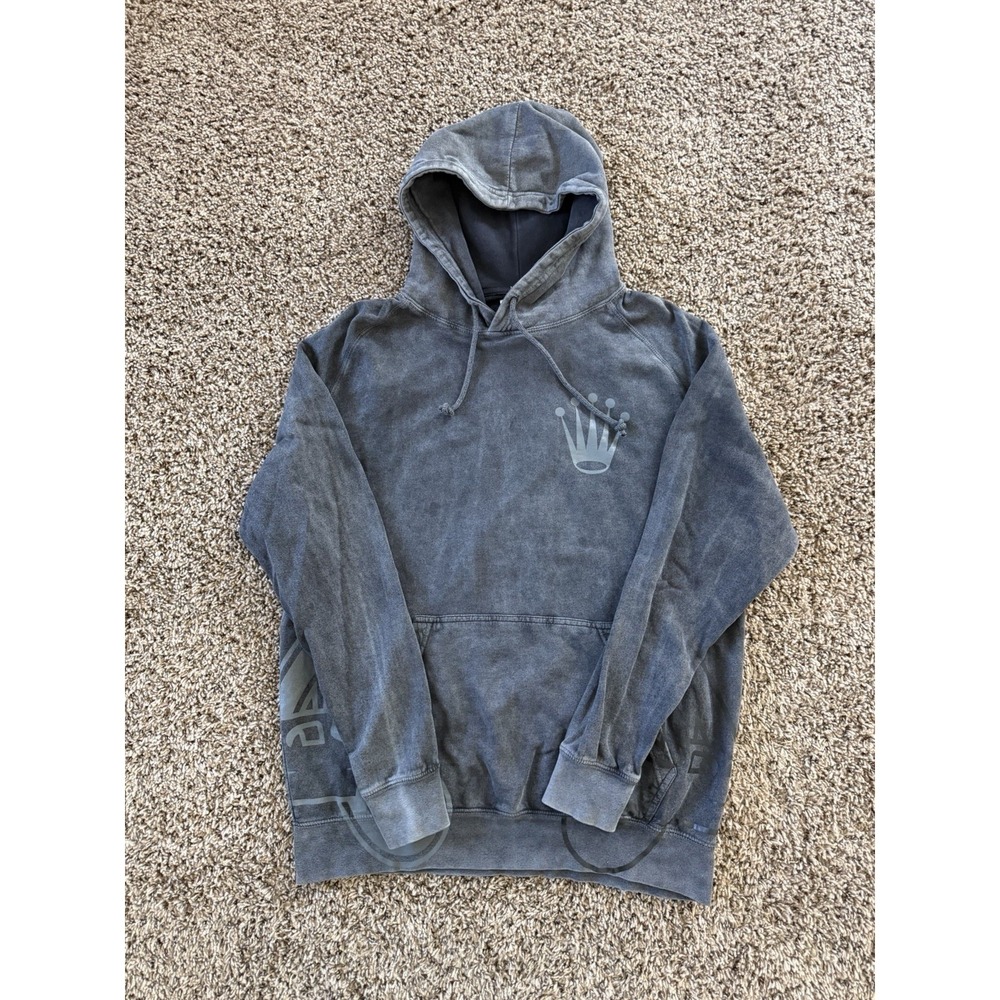 SDL Pullover Hoodie Mens Large Gray